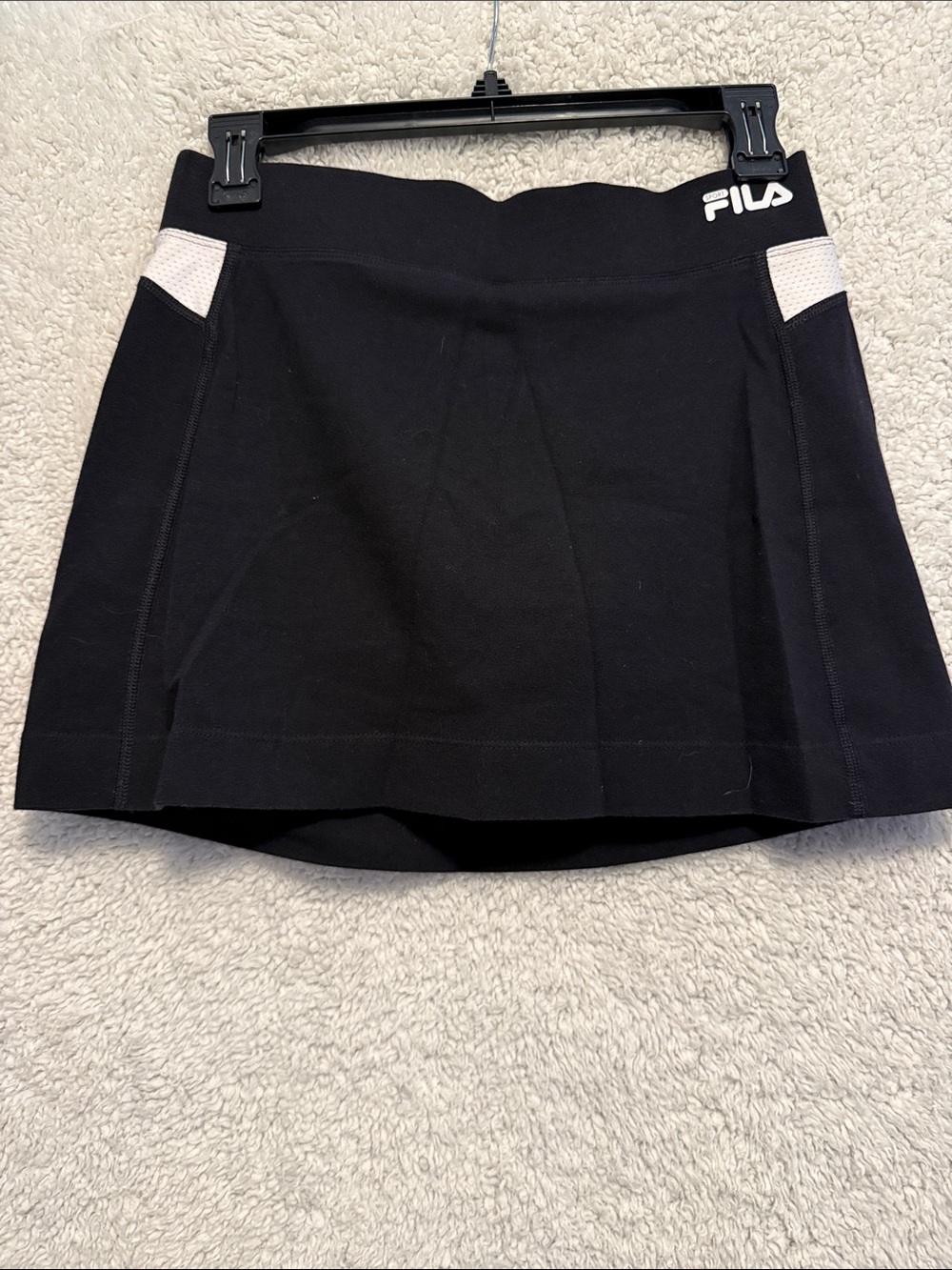 Fila Black Mini Golf Scort